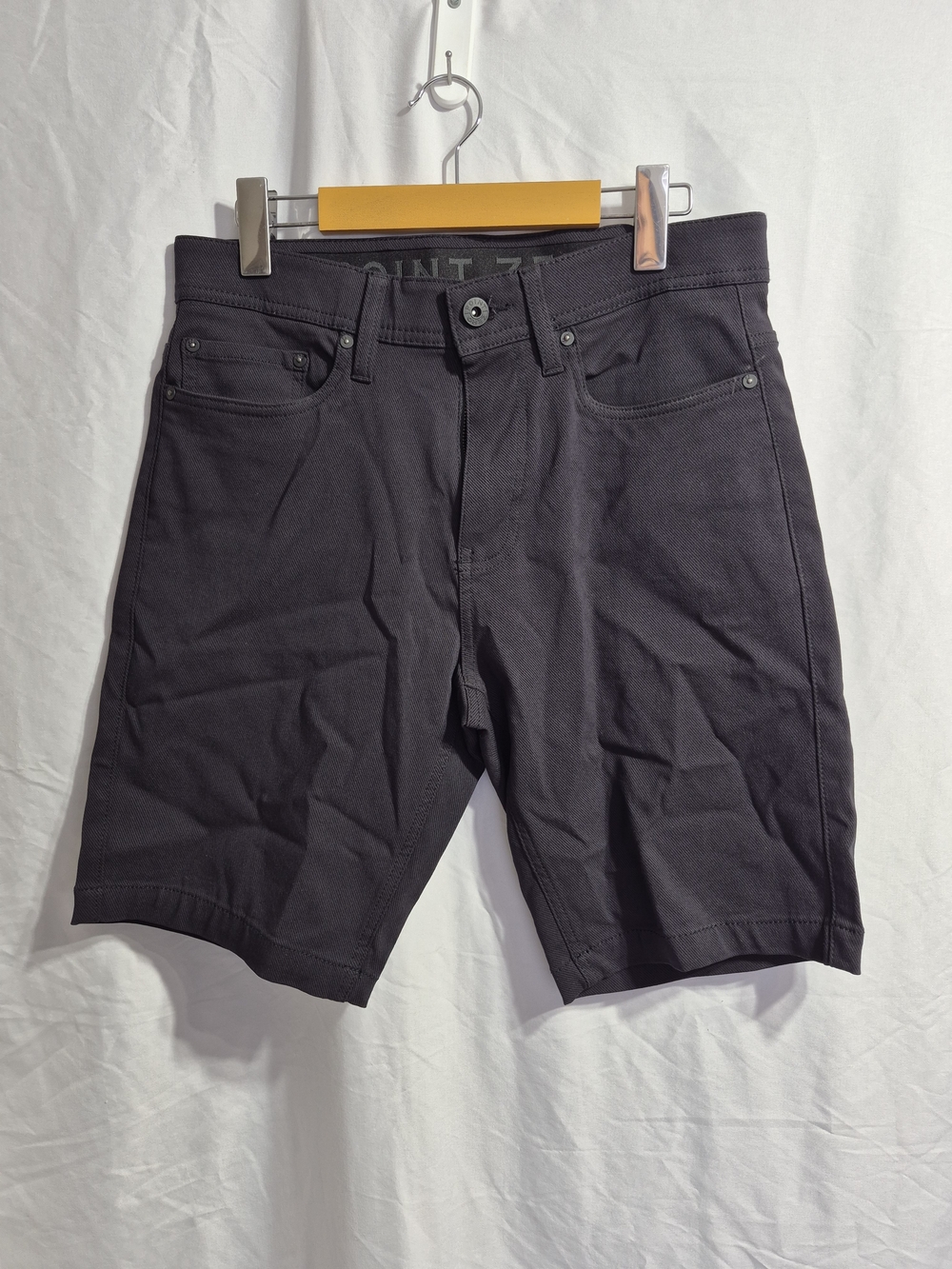 Point Zero Black Men’s Stretch Casual Shorts, Size 30